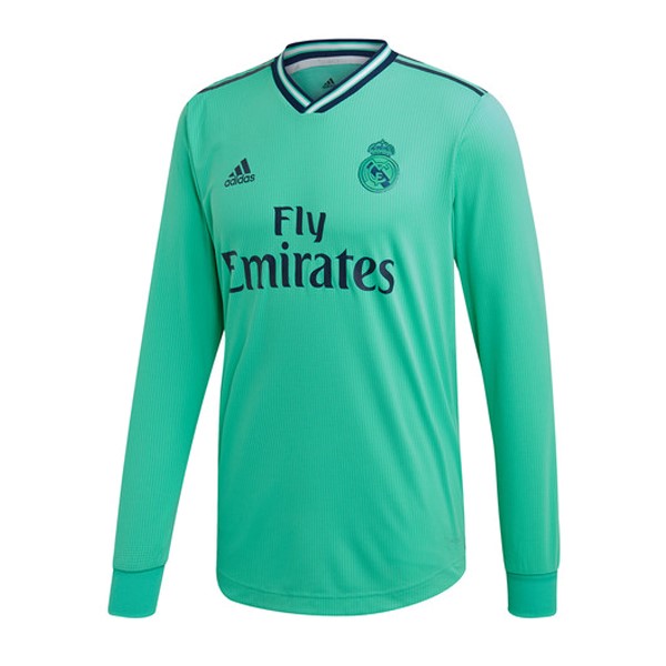 Camiseta Real Madrid Tercera equipación ML 2019-2020 Verde